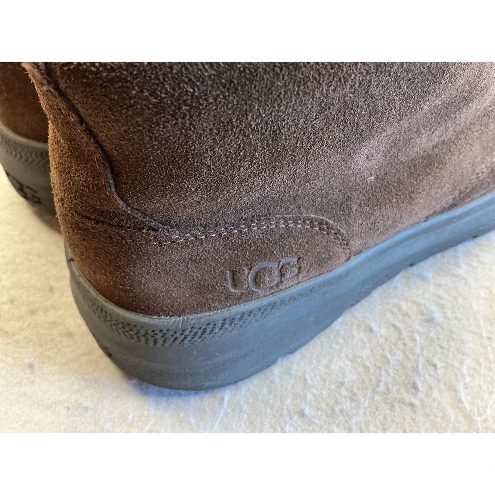 UGG Neumel Weather Hybrid Brown Suede Chukka Boots Mens 11 Lug Sole 1151773